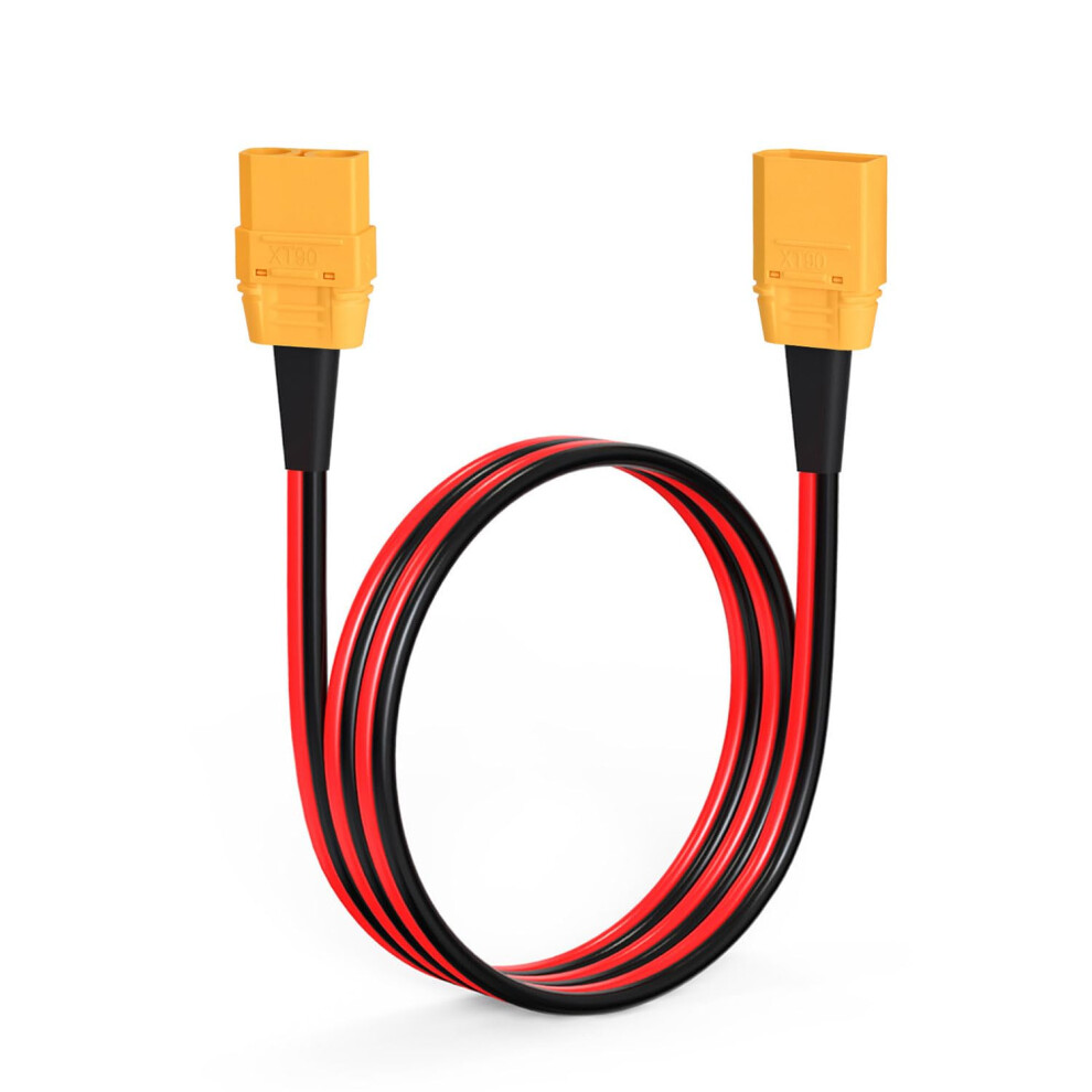 Xt90 Connectors Cable,10Awg Xt90 Male To Female Extension Cable For Rc Battery Solar Power Power Station And Solar Panel(6Ft) 9310869817529