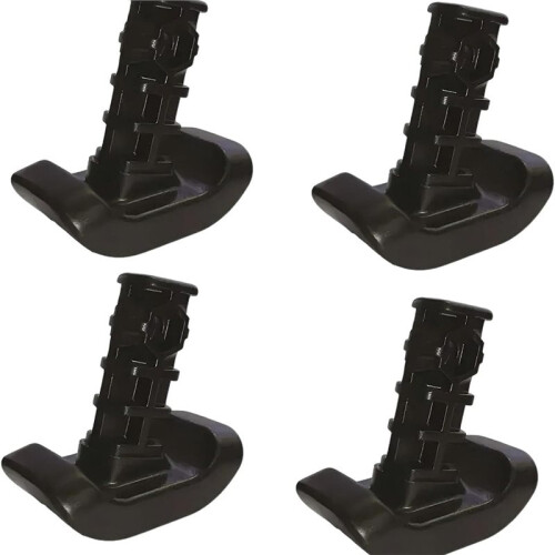 4 PCS Walker Ski Glides for EZ Fold-N-Go Walker Able Life Space Saver Walker Mobility Aid Glide for Stability 1