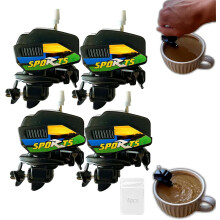 Mélangeur à café électrique miniature pour moteur de bateau (4 pièces)