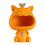 Lucky Cat Resin Figurine Bowl with Storage Compartment 1