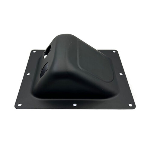 Speaker Iron Junction Box 135x161mm Square Base Connector Wall Plate Cable Holder Loudspeaker Wire Connector Socket 2