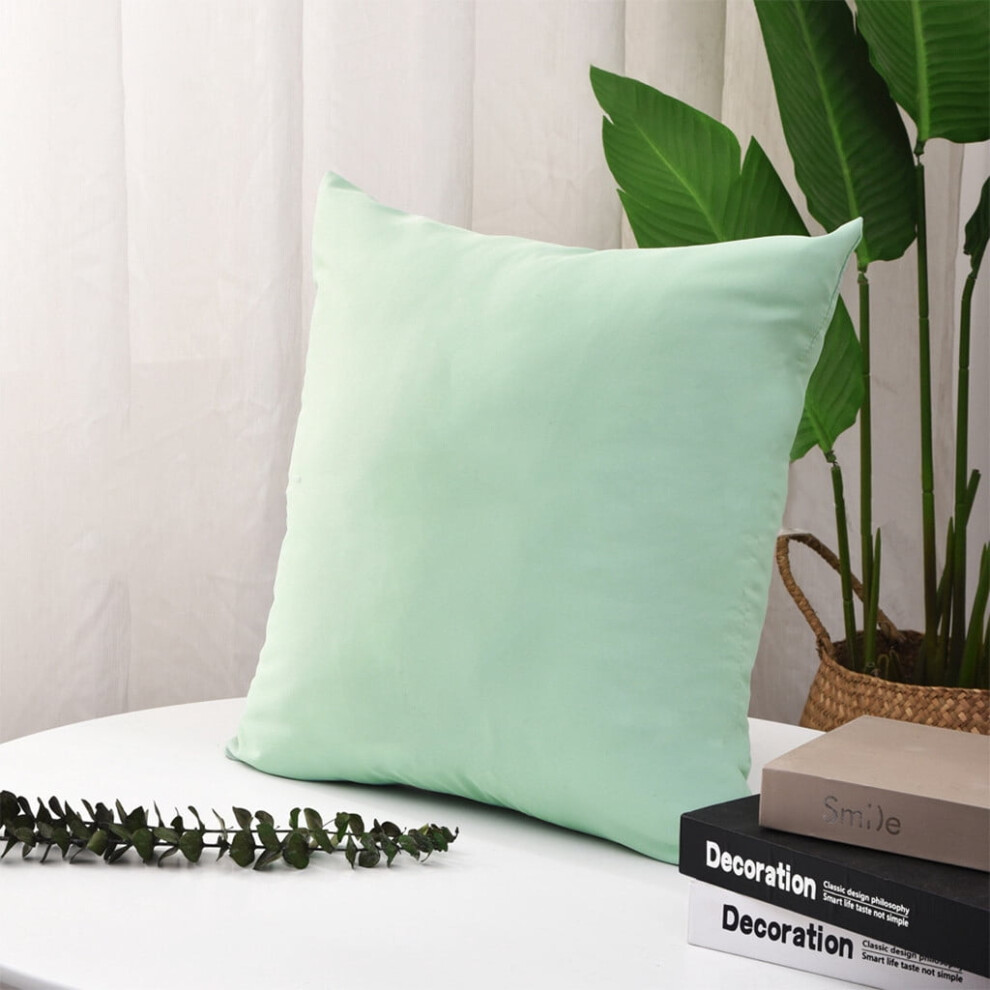 Waterproof Solid Colour Pillowcase Square
