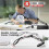Large Magnifying Glass with Light and Stand,LED Desk Lamp for Reading  Hobby Close Work 3
