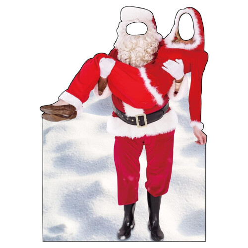 Life-Size Santa Cardboard Cutout Standee