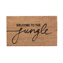 Leott Jungle Welcome Doormat Leaf Green 40x60cm