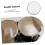 Double Drum Practice Pad with Washable Mesh Drum Head for Low Volume and Realistic Rebound 4