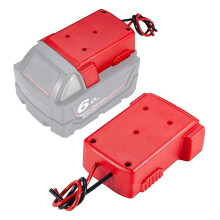 Adattatore Power Wheels per Batteria al Litio per  da 18 V, Adattatore DIY per Batteria, Supporto per Batteria per  da 18 V