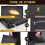 File Organizer Fireproof Business Briefcase Multifunction Waterproof Pouch with Handle & Labels Large Capacity Package 7