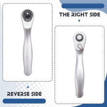 2Pcs 1/4 Ratchet Wrench High Quality Quick Socket Ratchet Wrench Screwdriver Wrenches Tools Small Spanner 72 Tooth