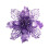 Christmas tree ornaments purple 5 pcs 2