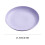 Square Snack Plate with Waste Compartment, BPA-Free 3