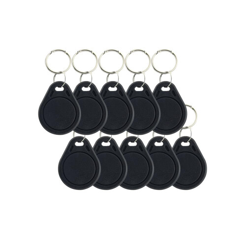 20 Pack 125kHz RFID Key Fobs for T5577 T5567 T5557, Programmable Proximity Key Tags for Access Control 1