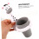 Wall Mounted Toothbrush Holder with Cup Cover, Marble Bathroom Organizer for Multi Brush Storage 2