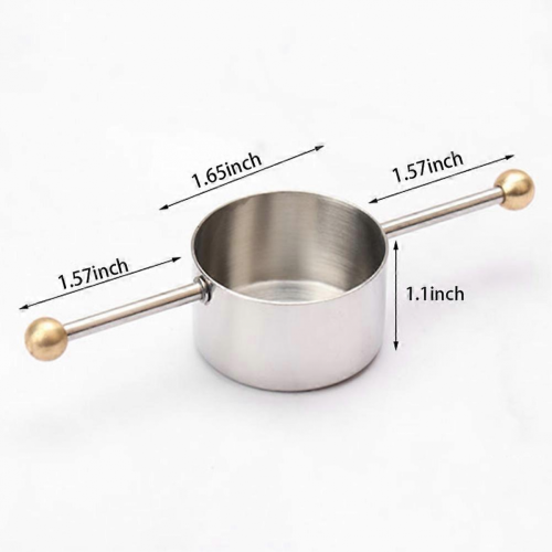 Jigger de cocktail cu mâner pentru ustensile de bar pentru whisky (1 buc.) 1