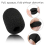 30 Pack Foam Microphone Windscreen,Mini Size Lapel Headset Mic Foam Covers for Headset Microphone 5