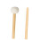 White Felt Timpani Mallets Pair with Balanced Wood Handle for Orchestral Percussion 5