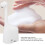Automatic Foaming Soap Dispenser 200ml USB Rechargeable Touchless Smart Sensor Giraffe Shaped Adjustable Foam Control for Bathroom Kitchen 2
