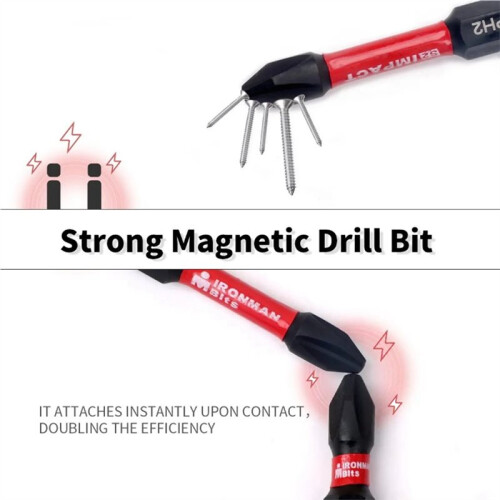 24Pcs Impact Screwdriver Bits Sets with Organizer Sleeve 1Pc Bit Holder Magnetic Mixed Torx  Flat Electric Bits Set 1