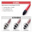 24Pcs Impact Screwdriver Bits Sets with Organizer Sleeve 1Pc Bit Holder Magnetic Mixed Torx  Flat Electric Bits Set 4