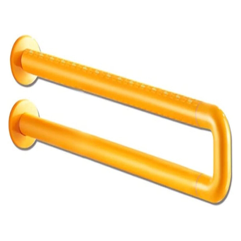 Stainless Steel Grab Bar U Shaped Bathroom Safety Rail with Ergonomic Nonslip Grip for Elderly