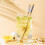 Forgyldt rustfrit stål cocktailrører 4