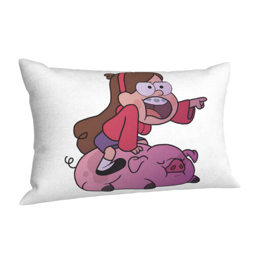 Fronhas Gravity Falls macias e felpudas com zíper, 50x75cm (20x30 polegadas) 1
