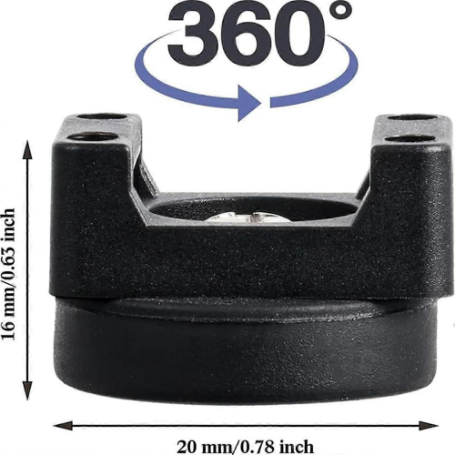 12PCS Magnetic Cable Tie Holders, Flexible Nylon Zip Ties, Button Head, for Home Office Workshop Garage Use 1