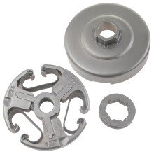 Chainsaw Clutch Drum Kit 3/8 7T Replacement for Husqvarna 365 372XP – Reliable Torque Transfer
