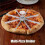 Gear Pizza Cutter - Alloy Guideline Portion Divider for Even , 6, 8, 10 Options 8 5