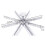 Gear Pizza Cutter - Alloy Guideline Portion Divider for Even , 6, 8, 10 Options 8 7
