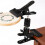 2pcs Embroidery Hoop Holder,Adjustable 360 Rotated  Stitch Lap Stand Table Kit Clamp Hand Free Needlepoint Support 2