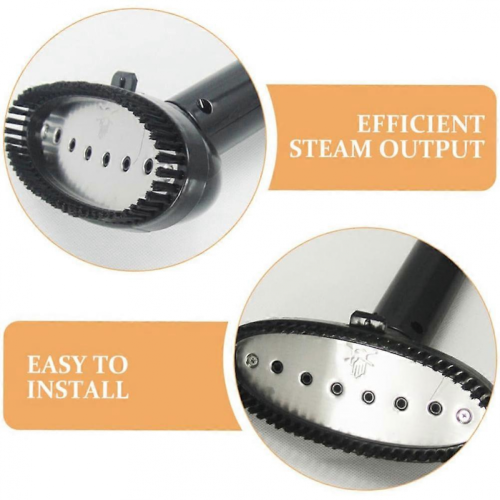 Universal Garment Steamer Long Steam Nozzle with Brush Handheld Ironing Tool for Clothes Replacement Accessory for Home 1