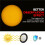 50.2mm Solar Filter Cover for Seestar S50 Telescope for Safe Sun Viewing 2