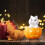 Halloween micro crystal ball resin ornament 6 pcs 4