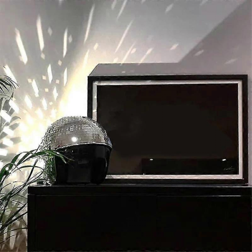 Shining helmet Disco Ball Helmet With Retractable Visor For Nightclub Cool Props 1