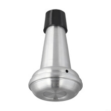 Compact Aluminum Trumpet Practice Mute for Cornet and Trumpet, Noise Reduction Silent Tool for Beginners