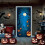 Horror Moon Halloween dørbanner 200x84 cm 3