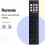 Replace ERF2B38H Remote Control for   LCD TV Remote Control 43A6Q 43E7Q 50A6Q 1