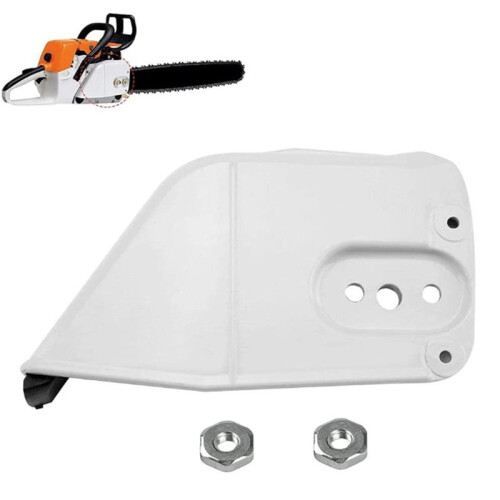 Side Cover for  MS440 MS460 MS50 MS660 Sprocket Chain Cover Guide Plate Side Covers 1