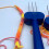 Portable Crochetting Tool for Binding-Off or Edging Hook Needle for Cord Knitting LatchHook Tool Three- B 3