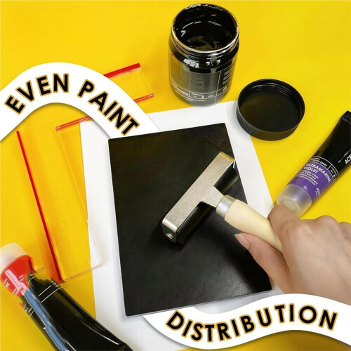 5x7 Premium Gel Printing Plate - Ideal for Monoprinting, Scrapbooking & More 1