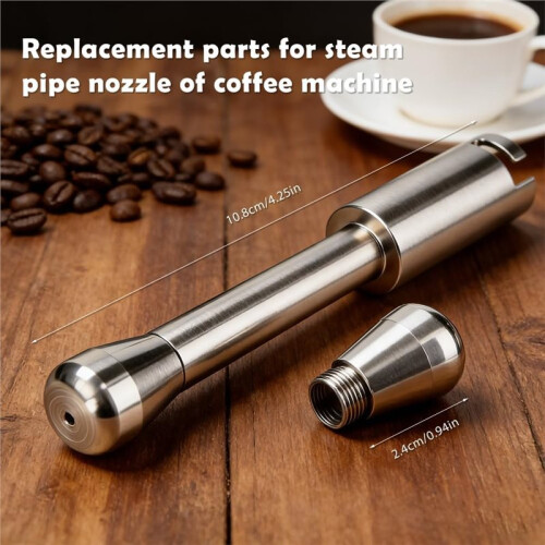 Embout de Buse Vapeur en Acier Inoxydable pour Machine à Café pour  EC685 2