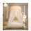 Light Pink Princess Canopy Mosquito Net for Bed, Extra Large Ceiling Mount Decorative Net 4