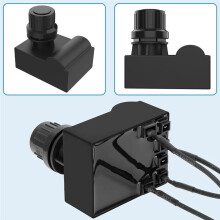 G511-0055-W1 Ignition Electronic Ignition Module & 2 Push Grill Igniters Button W/Wires for Charbroil Surefire 4 Outlets