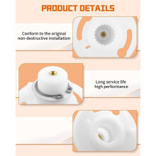 2pcs 2303-0347 Intermediate Handle Assembly for Rohl with Additional Ring Rosettes Escutcheons Part