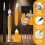 11 Pcs Watch Case Opener Tool: Watch Battery Replacement Tool Kit for Back Removal and Maintainance Pressing Tool A 5