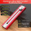 Woodworking Multi-Angle Marking Secure Lock Design Protractor Depth Measuring Ruler Adjustable Tool 2
