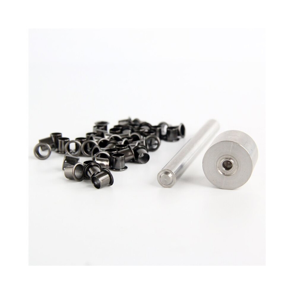 6Mm Kydex Tool Setter Set Kit With Anvil And Eyelets Rivet For Diy Sheath Holster Making, Leathercraft Riveting 50Pcs 4712612593882
