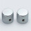 Chrome Guitar Knobs for FD TL Style Electric Guitar or Bass, 6mm Inner Diameter 3