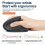 2.4GHz Wireless Vertical Ergonomic Mouse Rechargeable  Mice DPI 800/1200/1600 for Laptop PC Desktop White 4